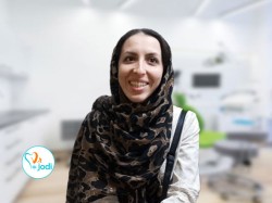 کاشت ایمپلنت دندان - فیلم رضایتمندی بیمار سرکار خانم قاسمی
